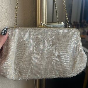 Elegant Beaded Evening Clutch